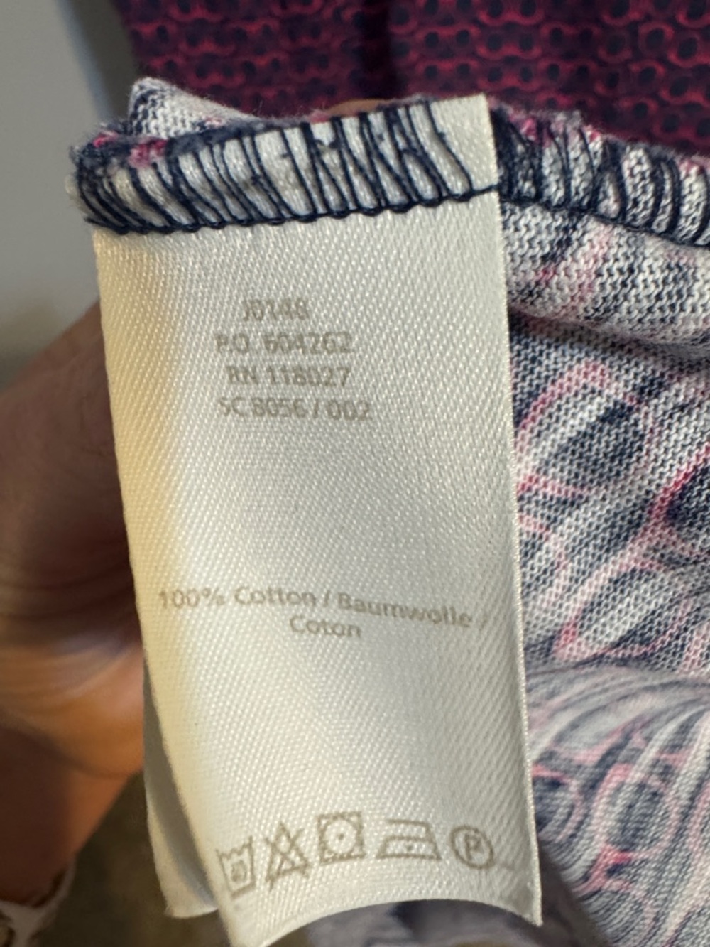 Boden Pheobe Jersey Dress knee length sunglasses 100% cotton Women’s 6p - Picture 6 of 6